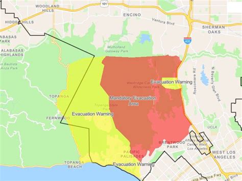 Evergreen Fire Evacuation Map