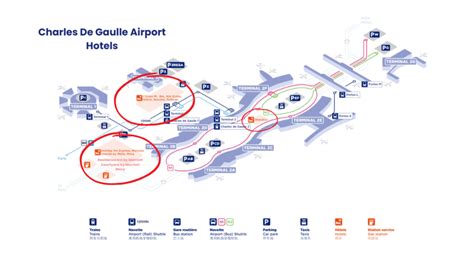 Charles de Gaulle Airport Hotels with Hotel Shuttle