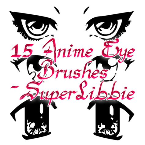 Anime Eyes Photoshop Brushes 2 by superlibbie on DeviantArt