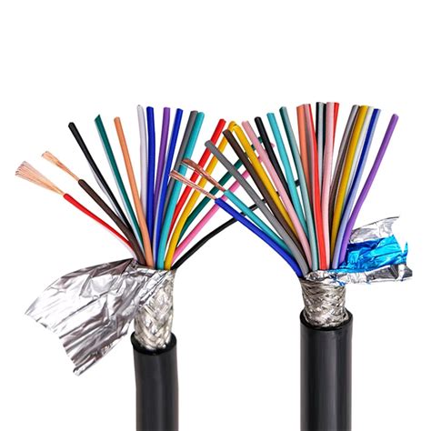 Multi-core Shielded Cable RVVP24AWG 0.2mm2 3 4 5 6 8 10 12 14 16 20 24 ...