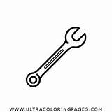 Wrench Coloring Pages Template Printable Colouring Clipart Worksheets  sketch template