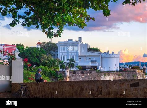 La Fortaleza, the Governor's Mansion in San Juan, Puerto Rico Stock ...