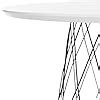 Amazon.com: Safavieh Home Collection Roe Retro Mid-Century White and Black Wood Coffee Table ...