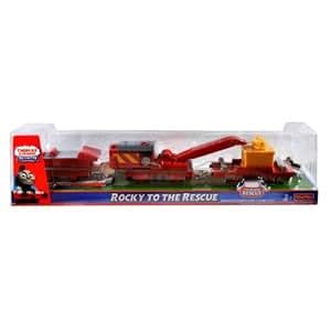 Amazon.com: Thomas & Friends Trackmaster Rocky to the Rescue: Toys & Games