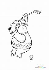 Golf  Coloring Pages For Kids 100% Free Print Or Download sketch template