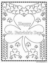 Free Printable St Patricks Day Coloring Pages sketch template