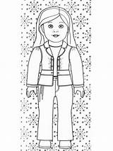 Printable American Girl Doll Coloring Pages At Tanemilyblog Blog sketch template