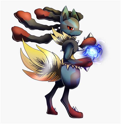 Lucario Shiny Mega Evolution, HD Png Download - kindpng