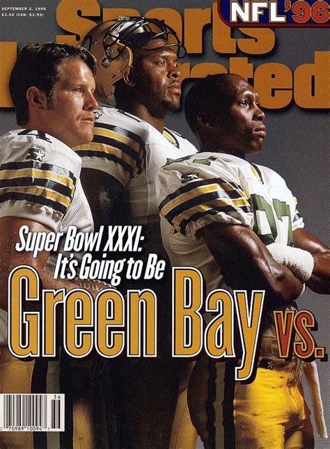 Green Bay Packers, 1996 Nfl Football Preview Issue Sports Illustrated Cover by Sports Illustrated