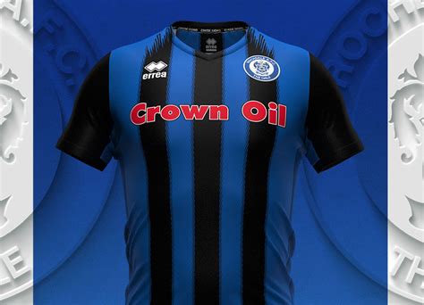 Rochdale 2020-21 Errea Home Kit | 20/21 Kits | Football shirt blog