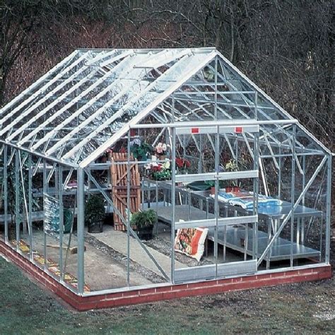 12'5' (3.80m) Wide Elite Classique Aluminium Greenhouse Range | Aluminium greenhouse, Greenhouse ...