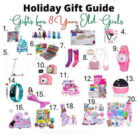 Holiday Gift Guide - Gifts for 8 Year Old Girls – At Home With Zan