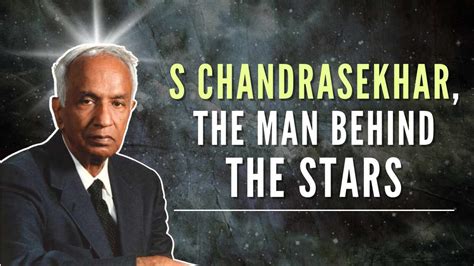 S Chandrasekhar, the man behind the stars - PGurus