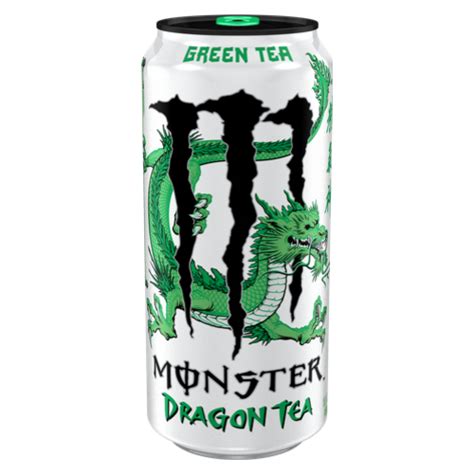 Monster Dragon Green Tea, energy drink al tè verde da 458ml | American ...