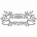 Premium Vector  Bow label And Leaf Hand Drawn For Adult coloring Book sketch template