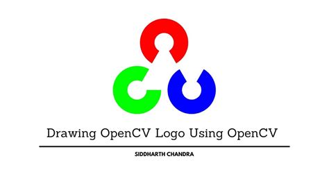 Let's Draw OpenCV Logo Using OpenCV