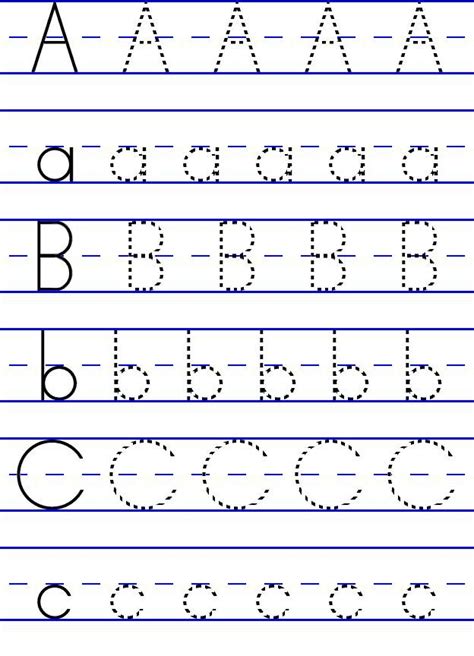 Image result for number vs letter worksheets for preschool | Abc ...