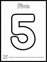 Number 5 Coloring Page FREE Printable  The Art Kit sketch template