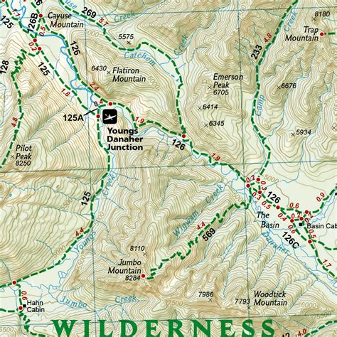 Bob Marshall Wilderness Map | Color 2018