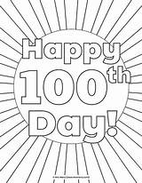 100th Day Of School coloring Sheet Free Printable  Coloring Craze sketch template