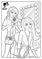 Hair Salon Coloring Pages To Print  Free Printable sketch template