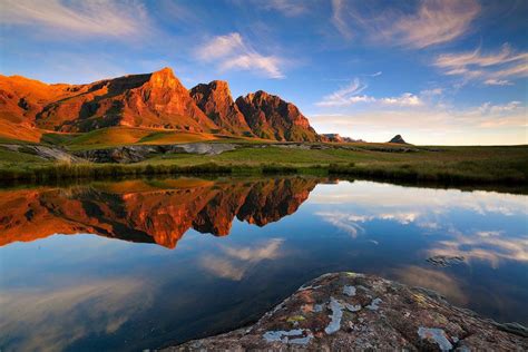 Sehlabathebe National Park, Lesotho Drakensberg Dawn by hougaard Beautiful World, Beautiful ...