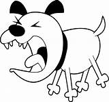 Dog Bark Black Coloring Page  Wecoloringpagecom sketch template