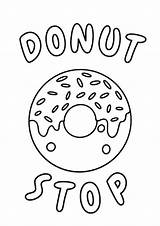 28 Super Fun Printable Donut Coloring Pages  Our Mindful Life sketch template