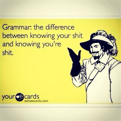 Funny Grammar Teacher Humor