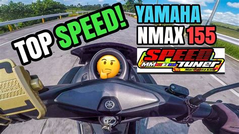 TOP SPEED | YAMAHA NMAX 155 | SPEEDTUNER - YouTube