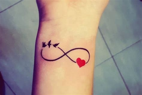 Small Heart Infinity Tattoo | Infinity tattoo designs, Infinity tattoo ...