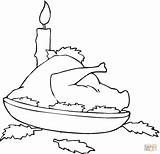 Turkey Dinner coloring Page  Free Printable Coloring Pages sketch template