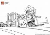 Lego City coloring Pages Free printable sketch template