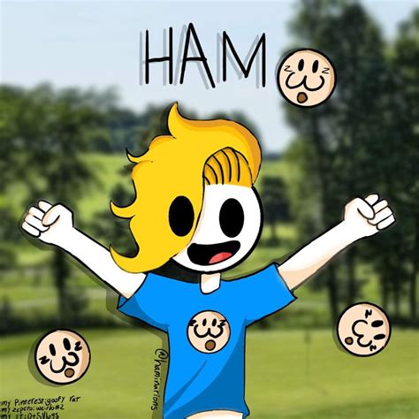 Haminations fanart I made :P | Fan art, Animation, Goofy