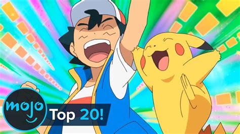 Top 20 Pokemon Battles From The Animated Show - YouTube