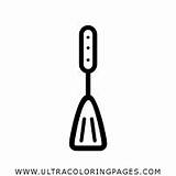 Spatula Coloring Appliance Easydrawings Sketch Page sketch template