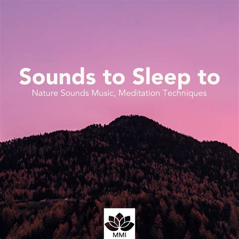 Sounds to Sleep to: Nature Sounds Music, Meditation Techniques for ...