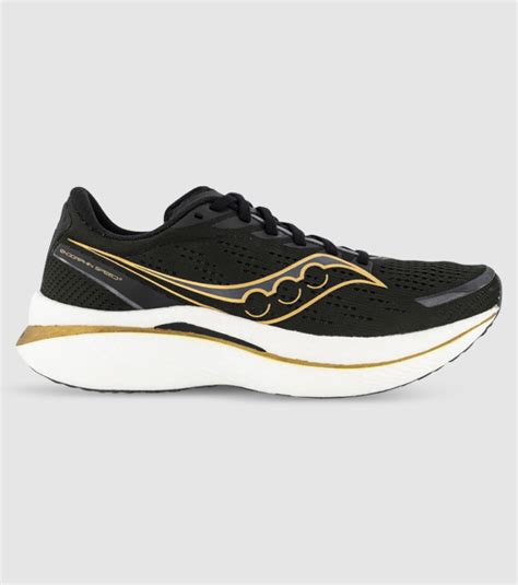 SAUCONY ENDORPHIN SPEED 3 (2E) MENS BLACK GOLDSTRUCK | The Athlete's Foot