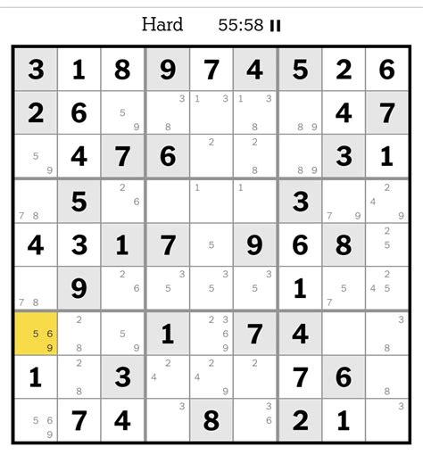 NYT hint? : r/sudoku