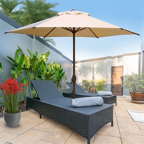 Abba Patio 9' Market Umbrella & Reviews | Wayfair