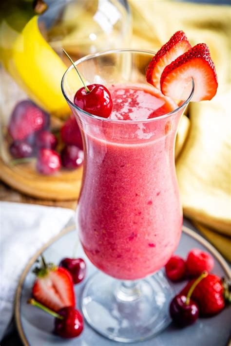 Red Berry All-Fruit Smoothies Recipe (Plant-Based, Dairy-Free)