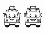 Rescue Vehicles Coloring Pages  Page sketch template