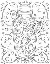 Poisonous elixir coloring page – Artofit sketch template