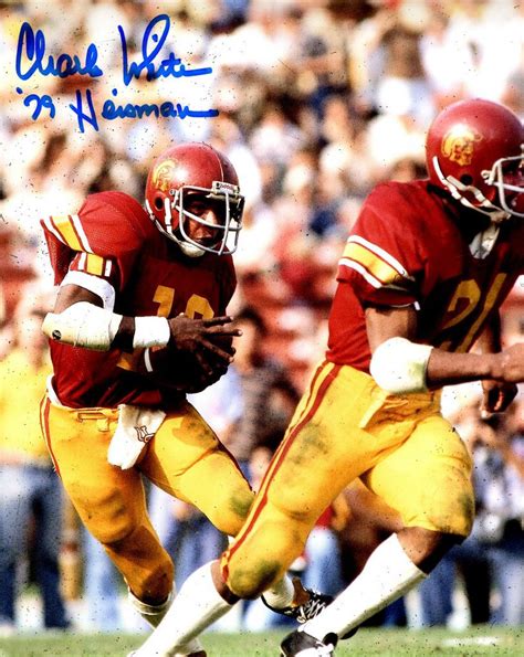 Autographed CHARLES WHITE 8X10 USC photo - Main Line Autographs