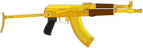 Saddam Hussein's Golden AK by DeeVeeCee on DeviantArt