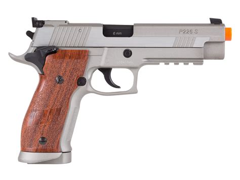 SIG Sauer P226 X-FIVE Metal Co2 GBB Airsoft Pistol, Silver | Pyramyd Air