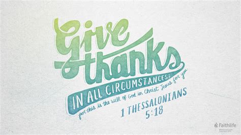 1 Thessalonians 5:18