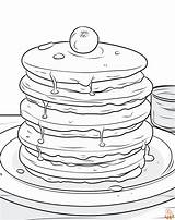 Breakfast Food Coloring Pages sketch template
