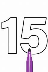 47  Beautiful Images Number 15 Coloring Page Count And sketch template