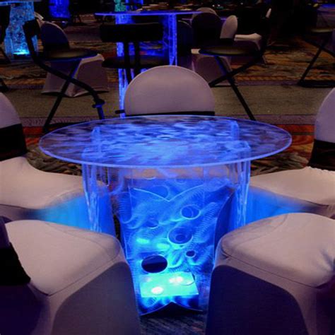 20+ round coffee table designs with glass top Led table coffee glass ...